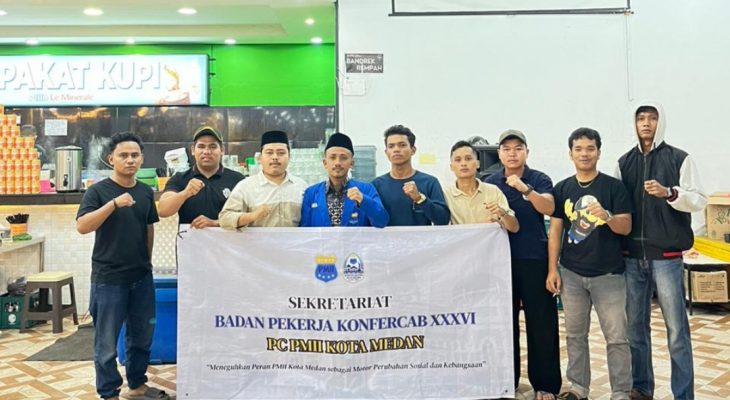 Abdul Fikri Ginting Resmi Daftar Calon Ketua PMII Kota Medan, Usung Visi “Transformasi Intelektual Kader”