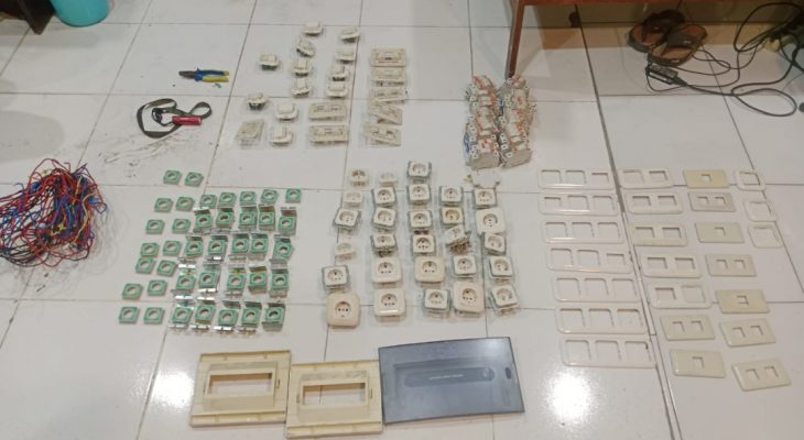 Polsek Medan Tuntungan Amankan Pelaku Pencurian Instalasi Listrik di Bekas RS Ananda Putri