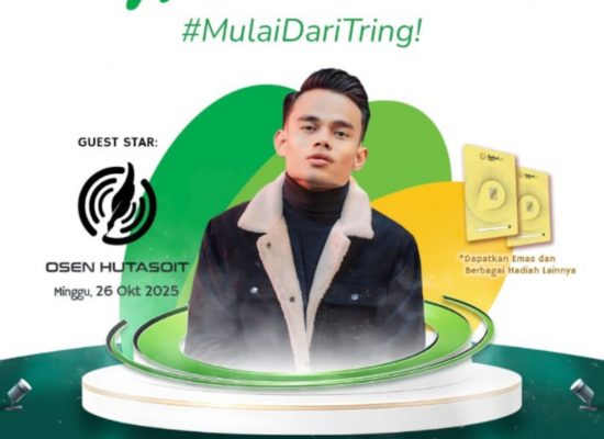 Festival Tring! Pegadaian Hadir di Medan Fair, 24–26 Oktober 2025