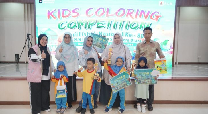 PLN UID Sumut Ajak Anak-Anak Rayakan Hari Listrik Nasional ke-80 dengan Edukasi dan Kreativitas