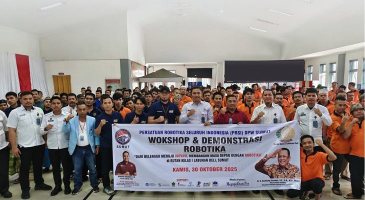 Rutan Labuhan Deli Gelar Workshop Robotika, PRSI Edukasi Warga Binaan Tentang Teknologi dan Inovasi