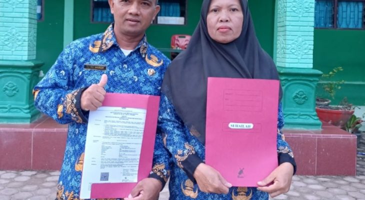 Kisah Inspiratif Pasutri di MTsN Sergai: Dari Penjaga Malam dan Petugas Kebersihan Kini Resmi Jadi PPPK