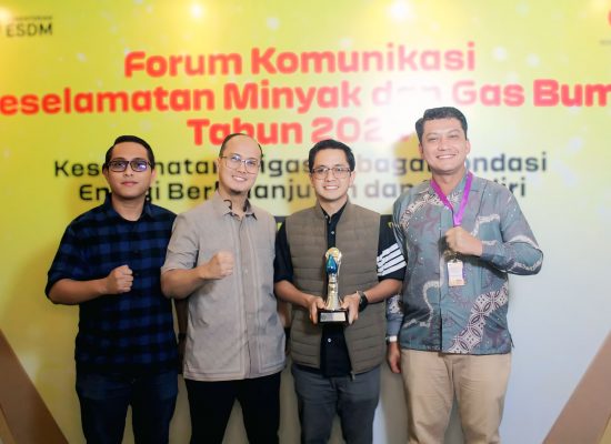 Pertamina Patra Niaga Regional Sumbagut Raih Dua Penghargaan Keselamatan Migas 2025