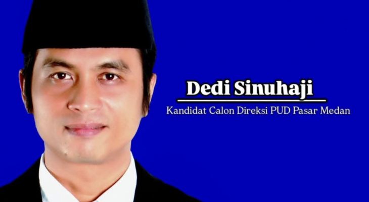Dedi Sinuhaji Siap Wujudkan Transformasi Pasar Tradisional Medan Lewat Konsep “Medan BERTUAH”