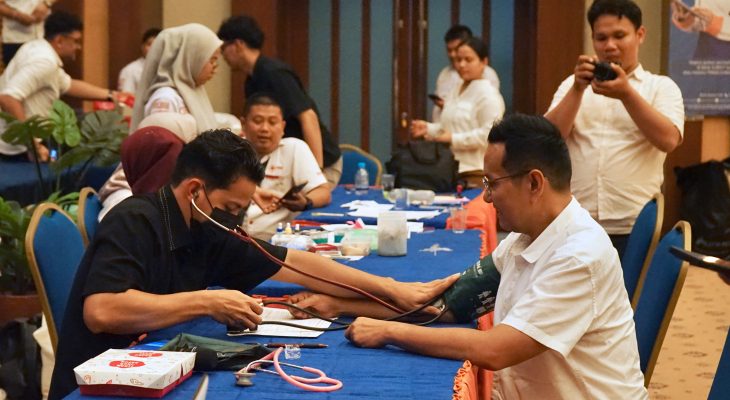 Bank Sumut Gelar Donor Darah Sambut HUT ke-64, Ratusan Peserta Antusias Berpartisipasi