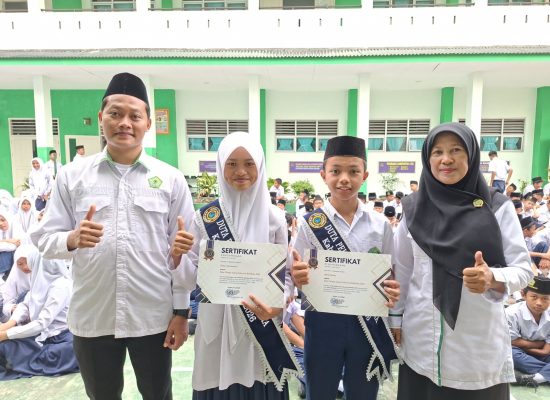 Dua Siswa MTsN 2 Labuhanbatu Terpilih Jadi Duta Pelajar Juara Indonesia 2025, Harumkan Nama Daerah di Kancah Nasional