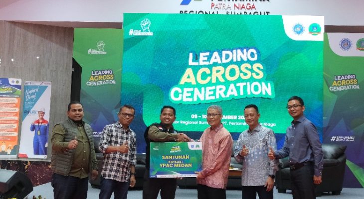 Pertamina Patra Niaga Sumbagut dan SPP UPMS I Salurkan Santunan ke YPAC Medan, Rumah Tahfiz, dan Panti Asuhan
