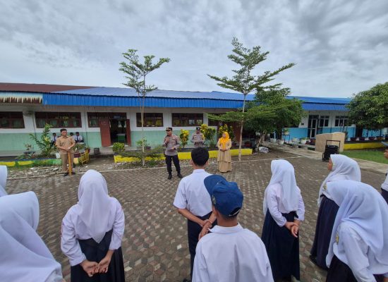 Polsek Teluk Nibung Gencarkan Sosialisasi PPDB SMA Kemala Taruna Bhayangkara Tahun Ajaran 2026/2027