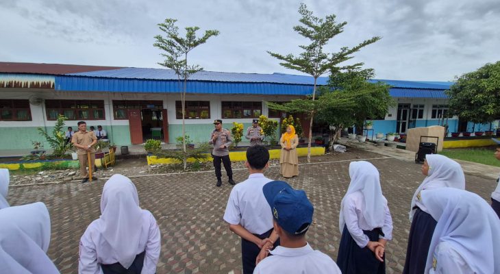 Polsek Teluk Nibung Gencarkan Sosialisasi PPDB SMA Kemala Taruna Bhayangkara Tahun Ajaran 2026/2027