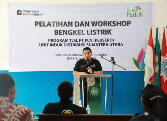 PLN Sumut Lahirkan “Pahlawan Energi Baru” Lewat Pelatihan Konversi Motor Listrik bagi Guru SMK