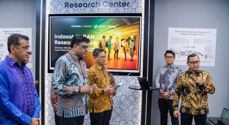 Indosat, Nokia, dan NVIDIA Resmikan AI-RAN Research Center Pertama di Asia di Surabaya