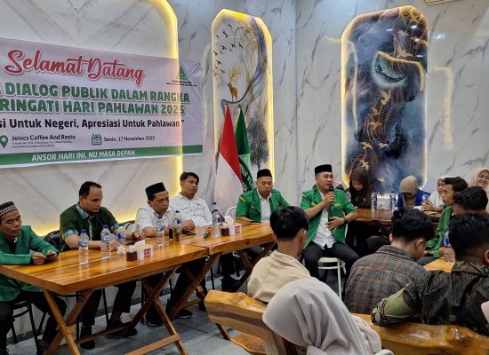 GP Ansor Sumut Gelar Dialog Publik Bahas Penetapan 10 Pahlawan Nasional: Pro-Kontra Mengemuka