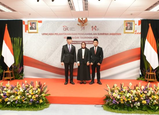 Mahendra Siregar Resmi Melantik Nofa Hermawati Pimpin OJK Tasikmalaya