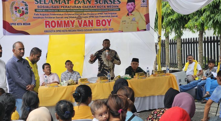 Sosper Rommy Van Boy di Medan Berubah Jadi Ajang Curhat, Warga Desak Lurah Kampung Lalang Dicopot