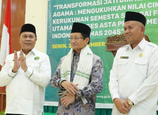 Menag RI Minta ASN Kanwil Kemenag Sumut Jadi Pribadi yang Mukhlas