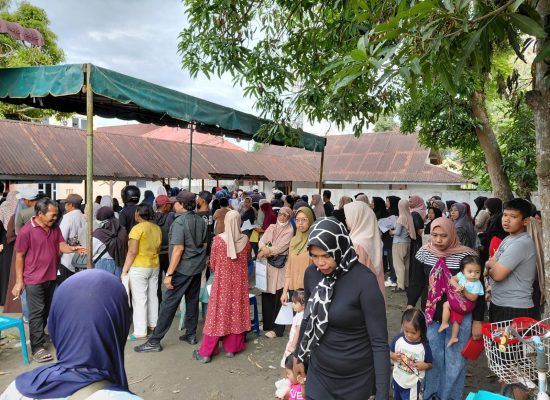 Polres Tanjungbalai Kawal Ketat Penyaluran BLTS Kesra 2025 di Kantor Pos