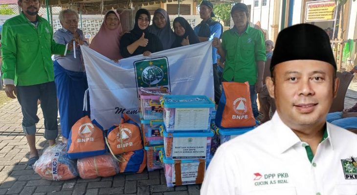 Cucun Syamsurijal Salurkan Bantuan untuk Korban Banjir Medan Melalui Lailatul Badri