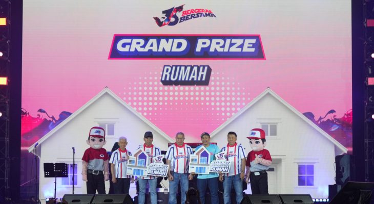 JNE Rayakan HUT ke-35 dengan Semangat “Bergerak Bersama” dan Catatkan Rekor MURI