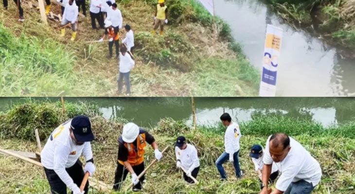 BBWS Sumatera II Gelar Gerakan Bersih Sungai di Medan, Peringati Hari Bakti PU ke-80
