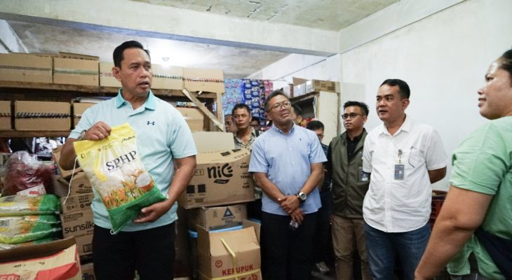 Bulog dan Satgas Pangan Sidak ke Pasar Palapa Brayan dan PT Musim Mas, Pastikan Harga Sembako Stabil Jelang Natal dan Tahun Baru