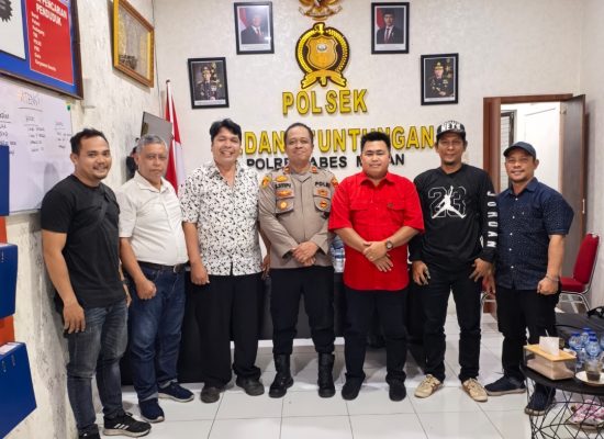 Perkuat Sinergi, Forwatun Paparkan Program Kerja 2026 kepada Kapolsek Medan Tuntungan