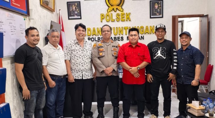 Perkuat Sinergi, Forwatun Paparkan Program Kerja 2026 kepada Kapolsek Medan Tuntungan