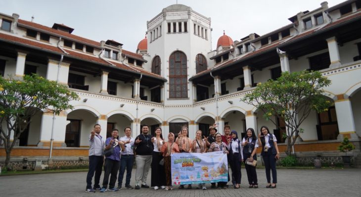 KAI Wisata dan Kemenparekraf Gelar FAM Trip Internasional di Lawang Sewu dan Museum KA Ambarawa