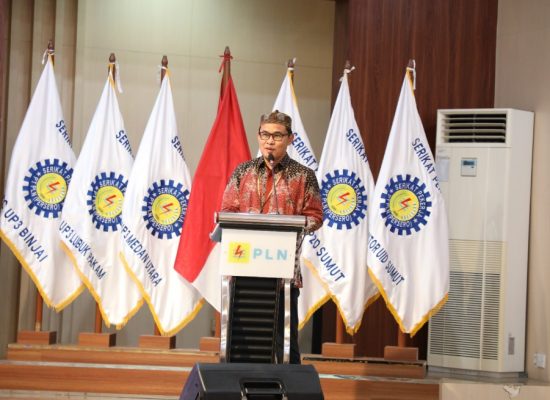 PLN UID Sumut Perkuat Hubungan Industrial Harmonis Lewat Pelantikan Pengurus Serikat Pekerja