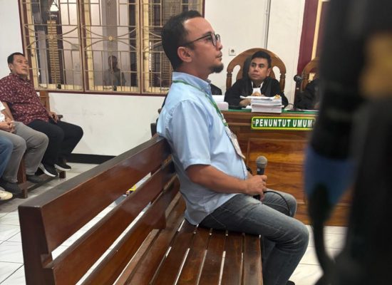 Sidang Korupsi Renovasi Puskesmas Labuhanbatu Memanas, Hakim Perintahkan Jaksa Selidiki Saksi Ridwan Dalimunthe