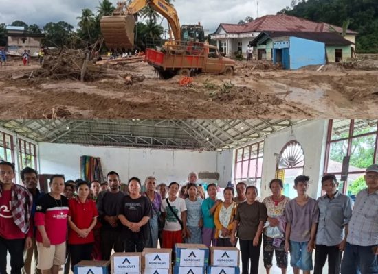 Agincourt Resources Bergerak Cepat Bantu Korban Banjir dan Longsor di Tapanuli Selatan dan Sekitarnya