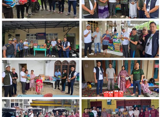 Pegadaian Hadir untuk Medan: Bantuan Sembako Disalurkan ke 8 Titik Pengungsian