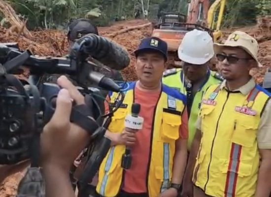 BBWS Sumatera II Lanjutkan Penanganan Darurat Longsor yang Putuskan Akses Tapanuli Utara–Sibolga