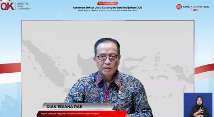 OJK: Kredit Perbankan Tumbuh 7,36 Persen pada Oktober 2025, Likuiditas Terjaga
