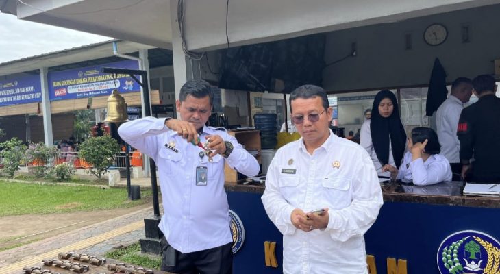 Lapas Kelas IIA Binjai Perketat Pengamanan Jelang Natal dan Tahun Baru, Lakukan Perawatan dan Rolling Gembok