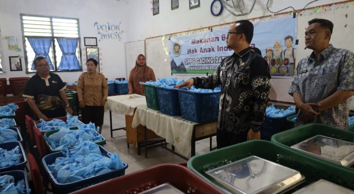 Wakil Wali Kota Tanjungbalai Monitoring Program Makan Bergizi Gratis di SMA Negeri 3