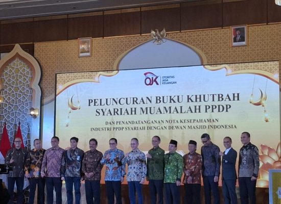 OJK Luncurkan Buku Khutbah Syariah PPDP, Dorong Literasi Keuangan Syariah Berbasis Masjid