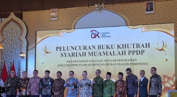 OJK Luncurkan Buku Khutbah Syariah PPDP, Dorong Literasi Keuangan Syariah Berbasis Masjid