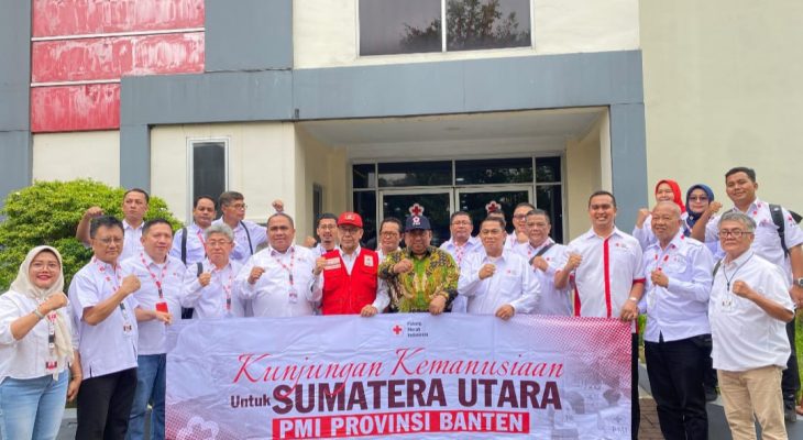 PMI Banten Salurkan Bantuan Rp135 Juta untuk Korban Banjir dan Longsor di Sumatera Utara