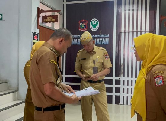 Pimpin Apel dan Sidak di Dinas Kesehatan, Wali Kota Tanjungbalai Tekankan Disiplin dan Peningkatan Layanan Kesehatan