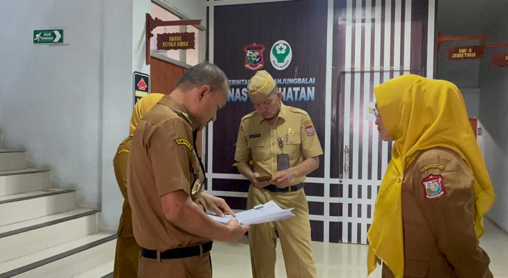 Pimpin Apel dan Sidak di Dinas Kesehatan, Wali Kota Tanjungbalai Tekankan Disiplin dan Peningkatan Layanan Kesehatan