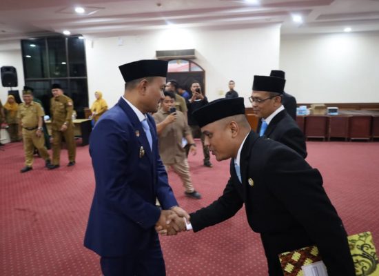 Wali Kota Tanjungbalai Lantik Direktur dan Dewan Pengawas Perumda Tirta Kualo