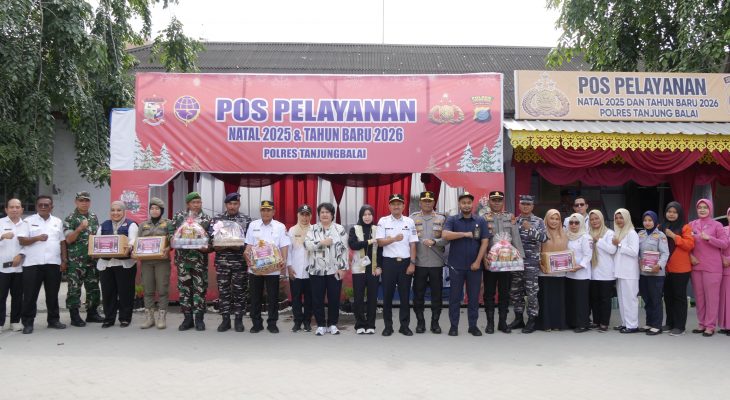 Jelang Nataru 2025/2026, Wali Kota Tanjungbalai Tinjau Pos Pengamanan dan Pelayanan