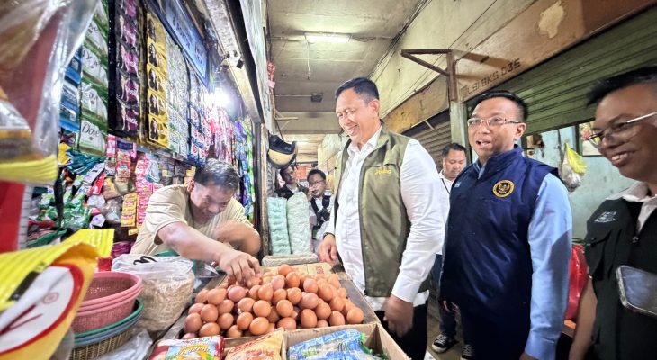 Jelang Tahun Baru 2026, BULOG dan Satgas Pangan Sidak Serentak Harga dan Stok Sembako Nasional