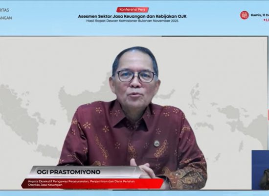 Pendapatan Premi Asuransi Komersial Capai Rp272,78 Triliun per Oktober 2025