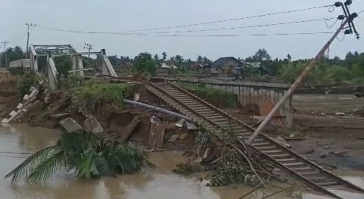 Cuaca Ekstrem Ganggu Layanan KA Cut Meutia, KAI Minta Maaf dan Fokus Perbaikan Jalur