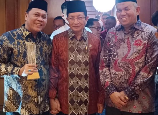 Kanwil Kemenag Sumut Raih Humas Kemenag Award 2025 Kategori Pengelolaan Website Terbaik