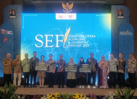 OJK Sumut Gelar SEFi 2025, Dorong Optimalisasi Sektor Jasa Keuangan untuk Pertumbuhan Ekonomi Berkelanjutan