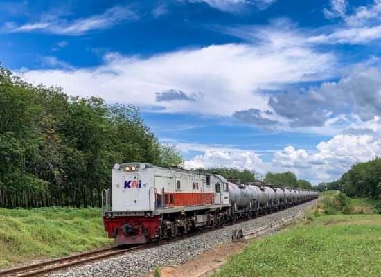 KAI Divre I Sumut Percepat Distribusi BBM Demi Stabilkan Pasokan Energi di Sumatera Utara