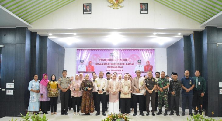 Wali Kota Tanjungbalai Kukuhkan Pengurus Dekranasda 2025–2030, Dorong Penguatan UMKM dan Kerajinan Daerah