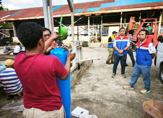 Respons Cepat PGN–Pertamina: Logistik Dapur Umum dan Filter Air Bersih untuk Warga Terdampak Bencana